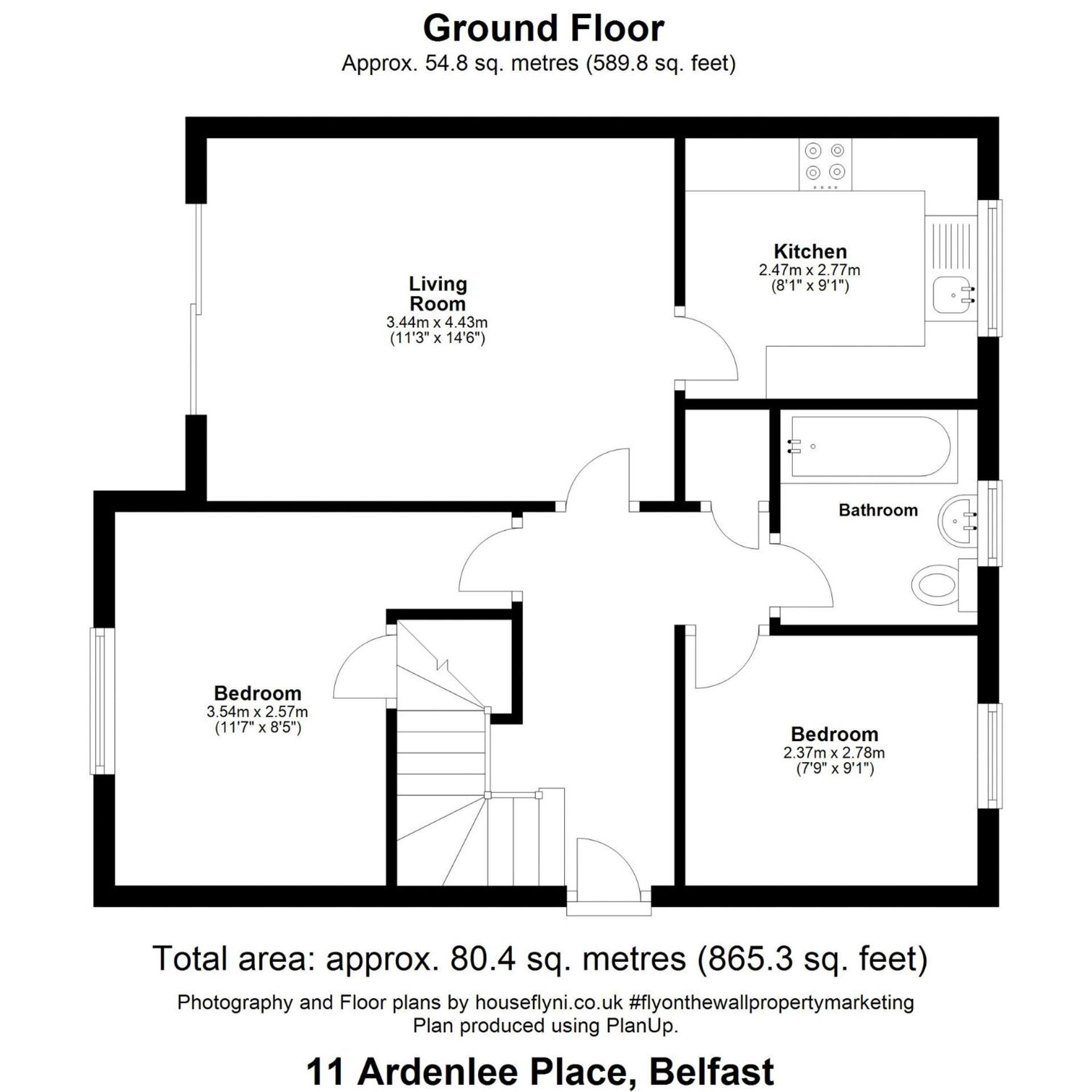 Ardenlee - Stylish 3 Bed Apt Close To City, Parking And Wifi ベルファスト エクステリア 写真